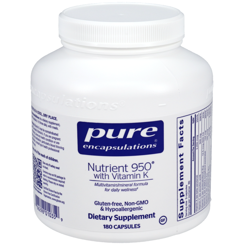 Nutrient 950® with Vitamin K, 180 Capsules , Brand_Pure Encapsulations caps Emersons