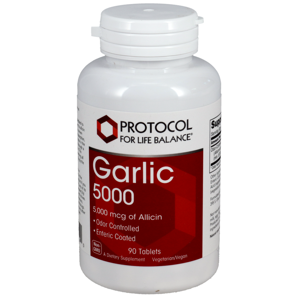 Garlic 5000, 90 Tablets , Brand_Protocol for Life Balance Form_Tablets Requires Consultation Size_90 Tablets tablets