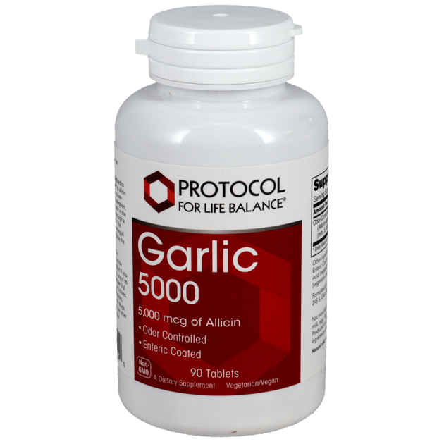 Garlic 5000, 90 Tablets , Brand_Protocol for Life Balance Form_Tablets Requires Consultation Size_90 Tablets tablets