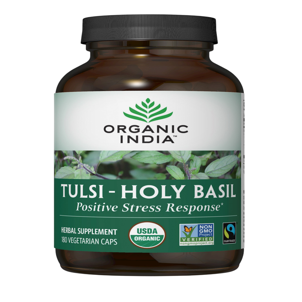 Tulsi-Holy Basil, 180 capsules , Ayurveda Brand_Organic India Form_Capsules