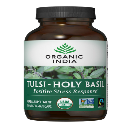 Tulsi-Holy Basil, 180 capsules , Ayurveda Brand_Organic India Form_Capsules