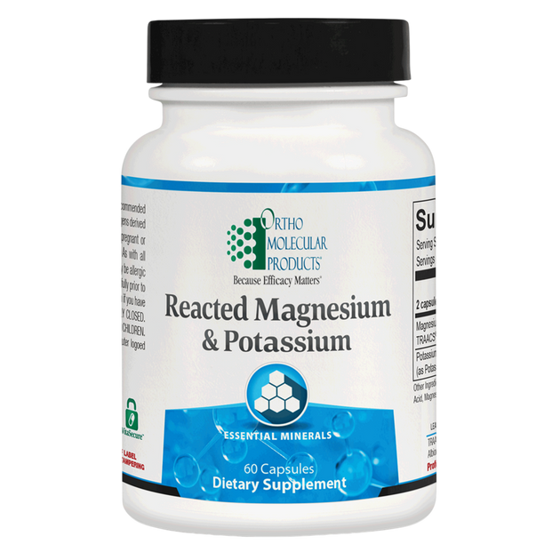 Reacted Magnesium and Potassium, 60 capsules , Brand_Ortho Molecular caps Form_Capsules Requires Consultation Size_60 Caps