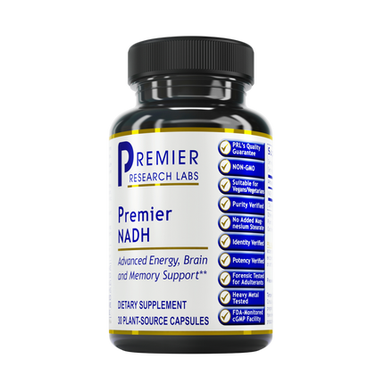 Premier NADH, 30 Capsules , Brand_Premier Research Labs capsules Form_Capsules Requires Consultation Size_30 Capsules