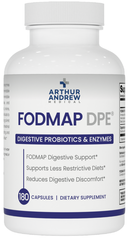 Arthur Andrew Medical FODMAP DPE, Fermentable Food Intolerance Relief - front