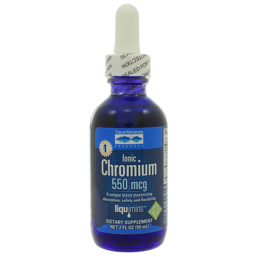 Liquid Ionic Chromium 550mcg, 59 mL Liquid
