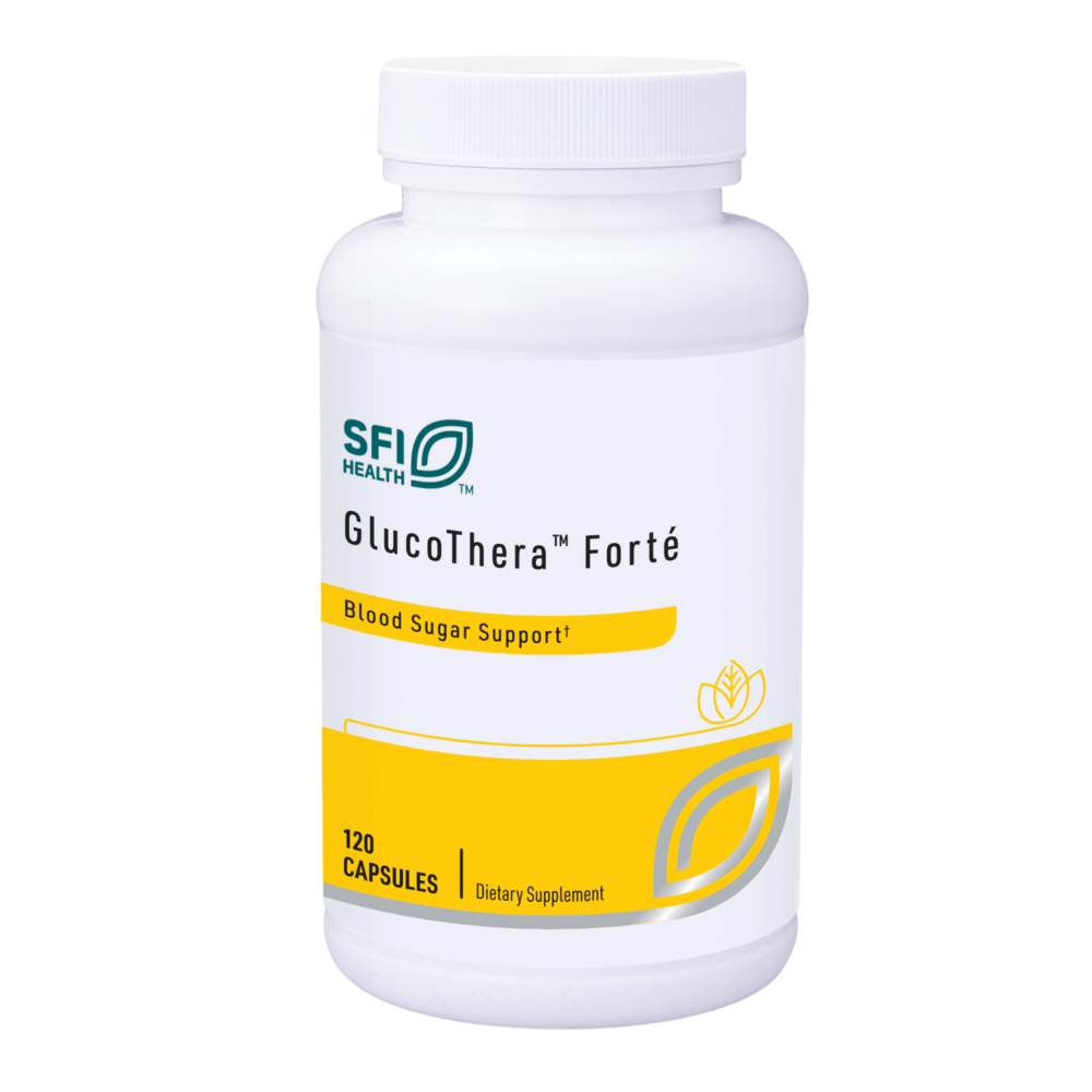 GlucoThera™ Forté, 120 Capsules