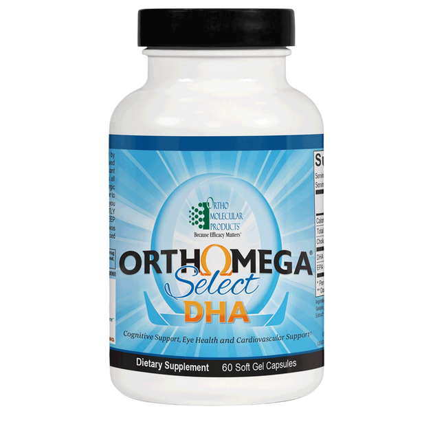 Orthomega® Select DHA, 60 Softgel Capsules , Brand_Ortho Molecular Form_Softgels Requires Consultation Size_60 Softgels softgels