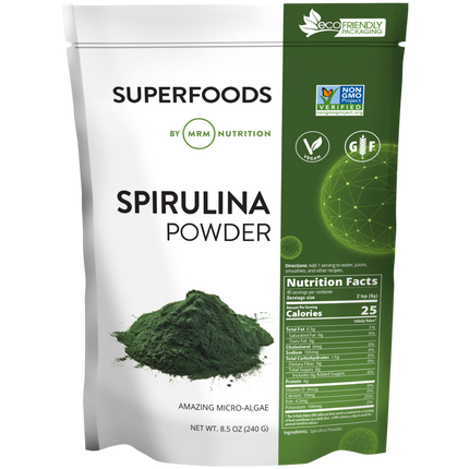 Raw Spirulina Powder, 240 Grams