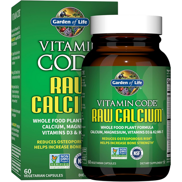 Vitamin Code RAW Calcium, 60 Capsules