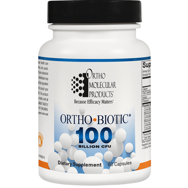 Ortho Biotic 100, 60 capsules , Brand_Ortho Molecular caps Form_Capsules Requires Consultation Size_60 Caps