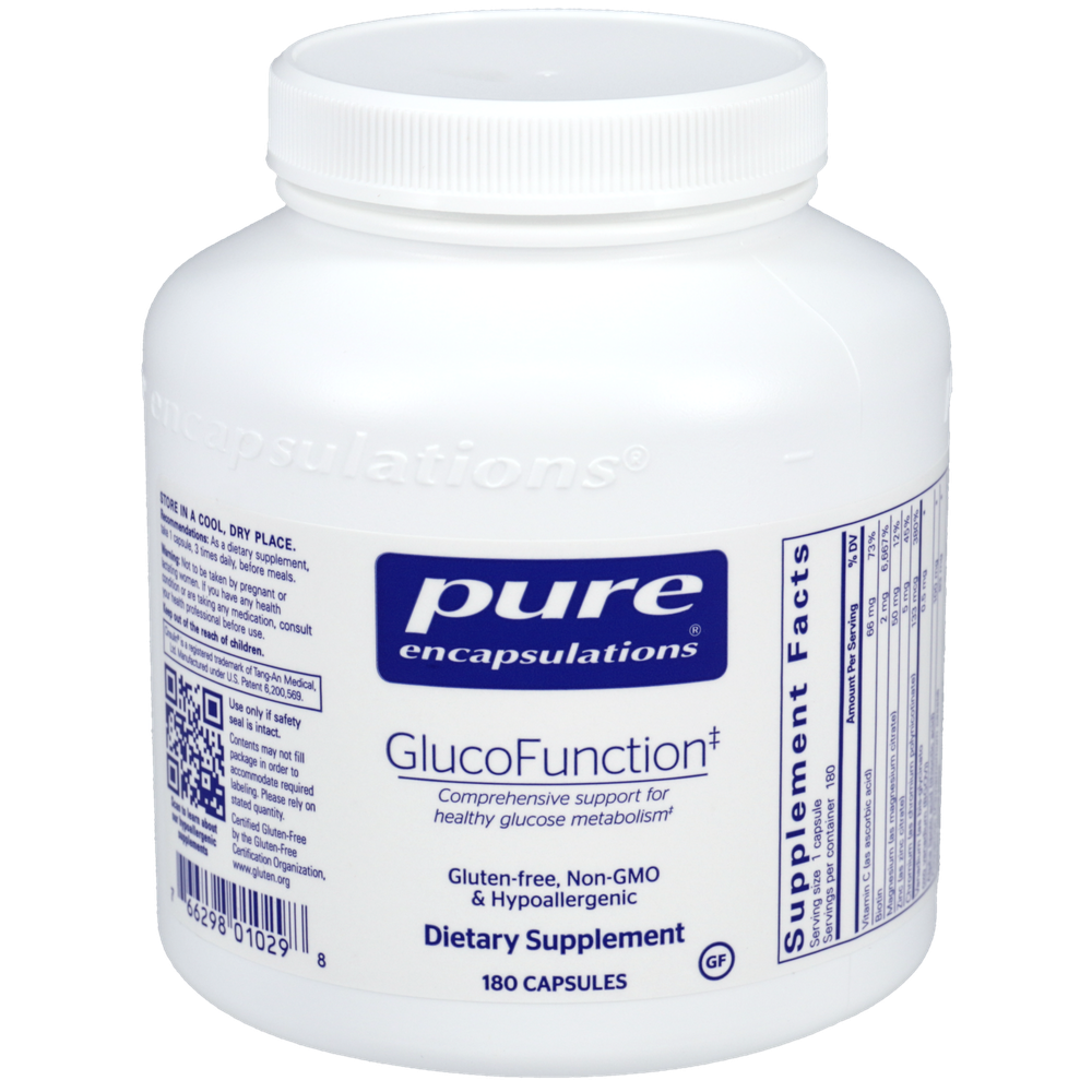 GlucoFunction, 180 Capsules , Brand_Pure Encapsulations caps Emersons