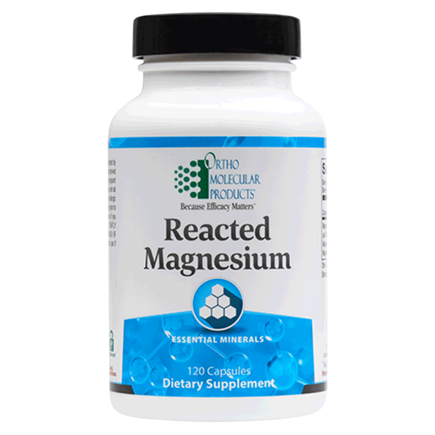 Reacted Magnesium, 120 capsules , Brand_Ortho Molecular caps Form_Capsules Requires Consultation Size_120 Caps