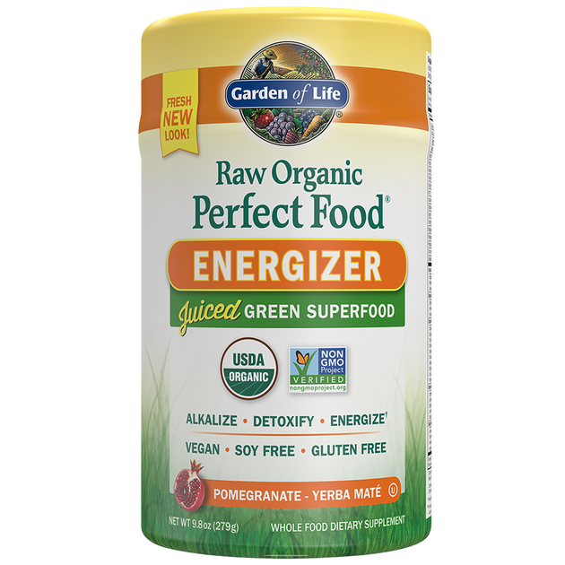 Perfect Food Raw-Energizer Raw Organic Green Super Food, 279 g