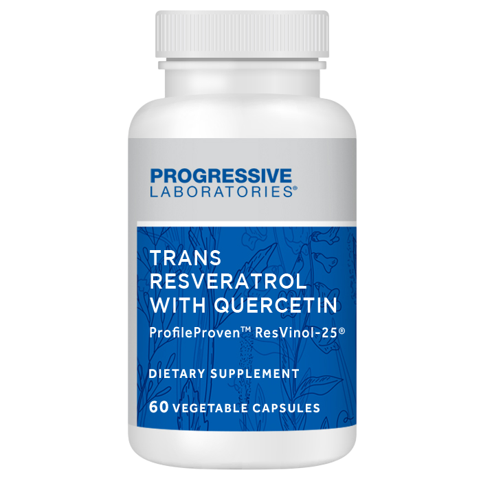 Trans-Resveratrol w/ Quercetin 125mg, 60 Capsules , Brand_Progressive Labs capsules Form_Capsules Requires Consultation Size_60 Capsules