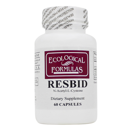 Resbid (N-AcetylCysteine SR 500mg), 60 Capsules