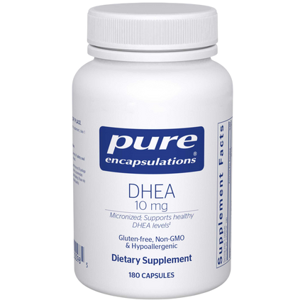 DHEA 10mg, 180 Capsules , Brand_Pure Encapsulations Form_Capsules Requires Consultation Size_180 Capsules
