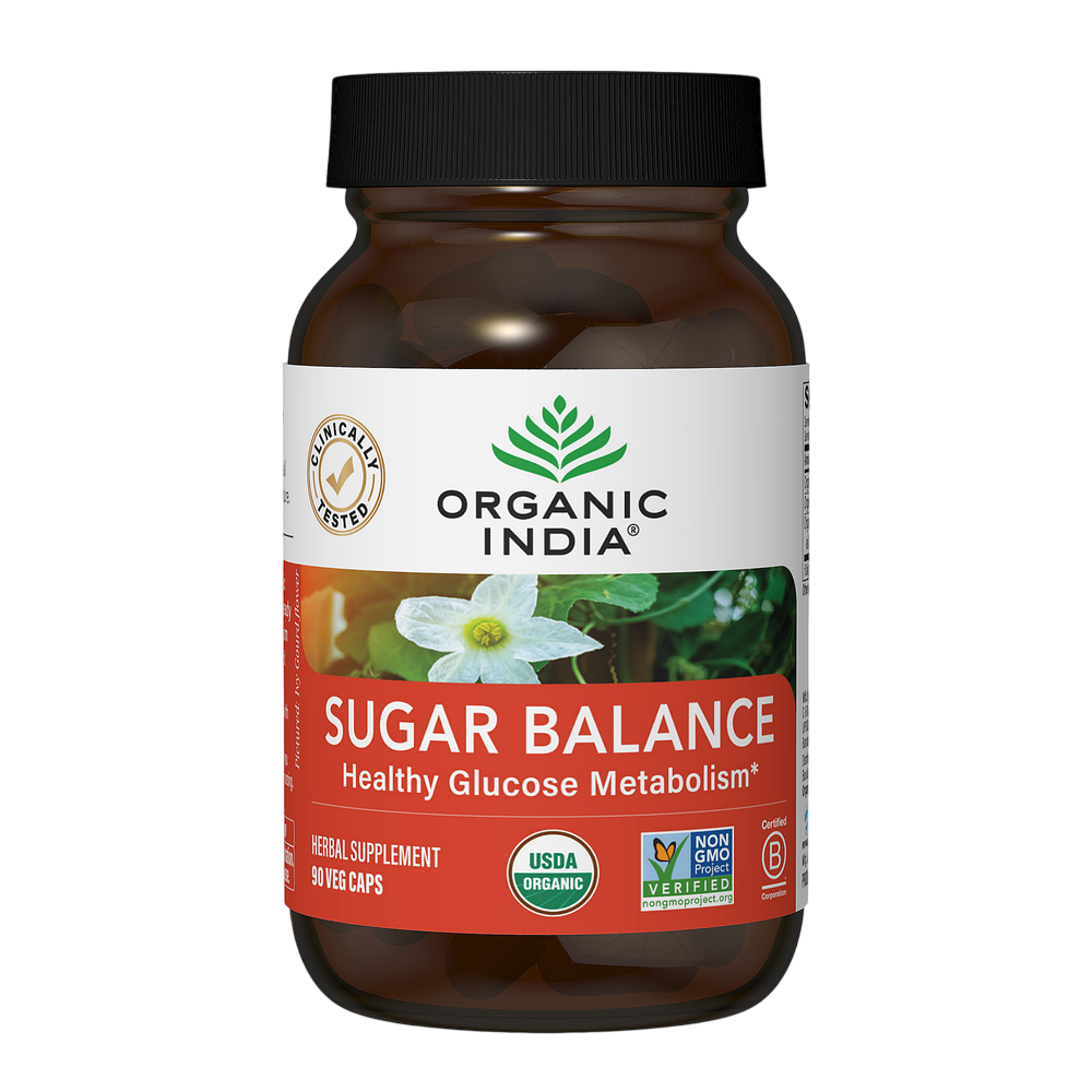 Sugar Balance Capsules, 90 capsules , Ayurveda Brand_Organic India Form_Capsules