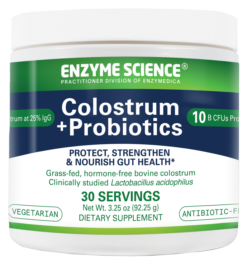 Colostrum + Probiotics Powder, Unflavored, 92.25 g Powder