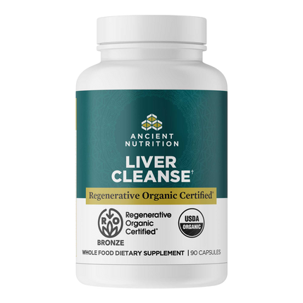 Ancient Nutrition Regenerative Organic Certified Liver Cleanse - front