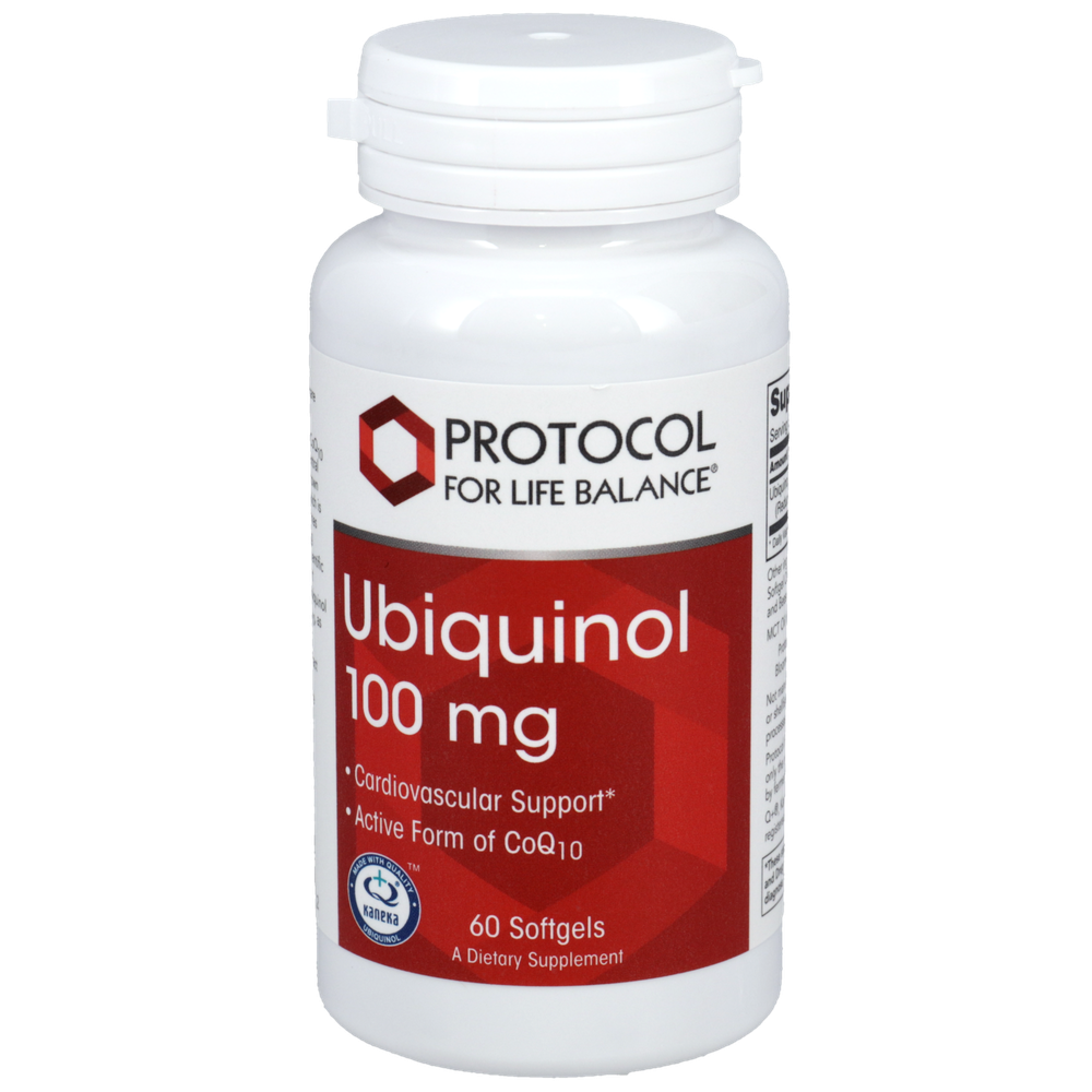 Ubiquinol 100mg, 60 Softgels , Brand_Protocol for Life Balance Form_Softgels Requires Consultation Size_60 Softgels softgels