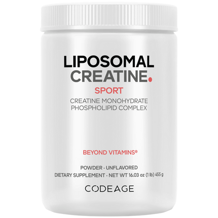 Liposomal Creatine Monohydrate, 455 g Powder