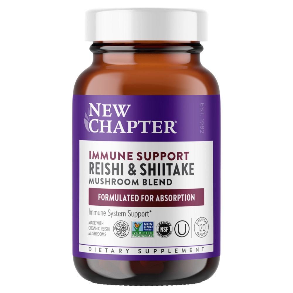 Immune Support Reishi & Shiitake, 120 capsules