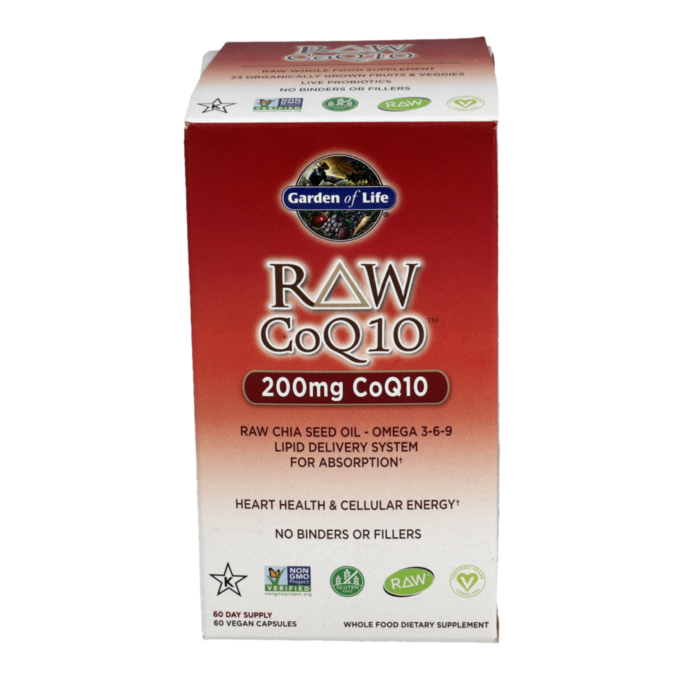 RAW CoQ10, 60 Capsules