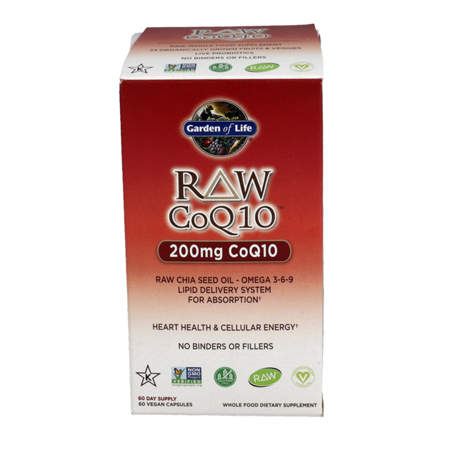 RAW CoQ10, 60 Capsules