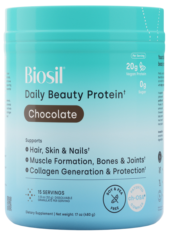 Daily Beauty Protein, Chocolate, 480 g Powder