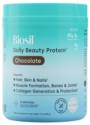 Daily Beauty Protein, Chocolate, 480 g Powder