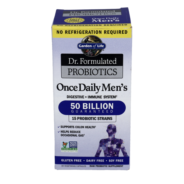 Dr. Formulated PROBIOTICS Once Daily Mens, 30 Capsules