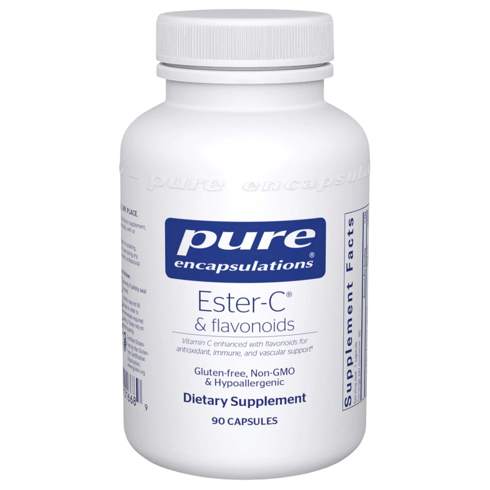 Ester-C® & Flavonoids, 90 Capsules , Brand_Pure Encapsulations Form_Capsules Requires Consultation Size_90 Capsules