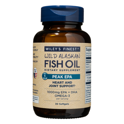 Peak EPA, 30 Softgels , Brand_Wiley's Fish Oil Form_Softgels Size_30 Softgels