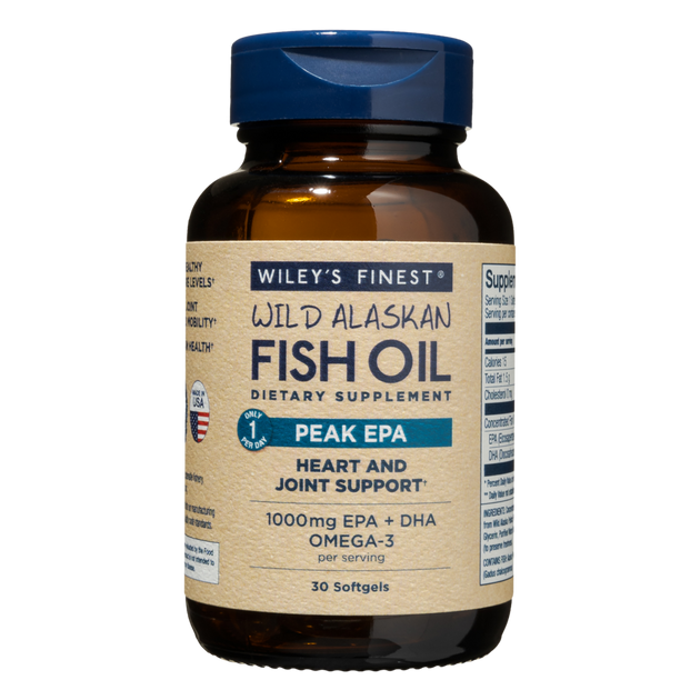 Peak EPA, 30 Softgels , Brand_Wiley's Fish Oil Form_Softgels Size_30 Softgels