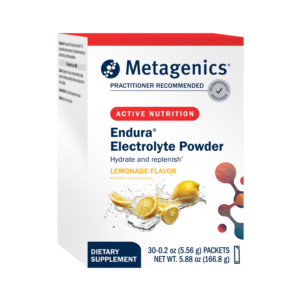Endura®, Lemonade Flavor, 30 Packets - 5.08 Oz (144 g) Powder , Emersons Emersons-Alt Form_Packets powder