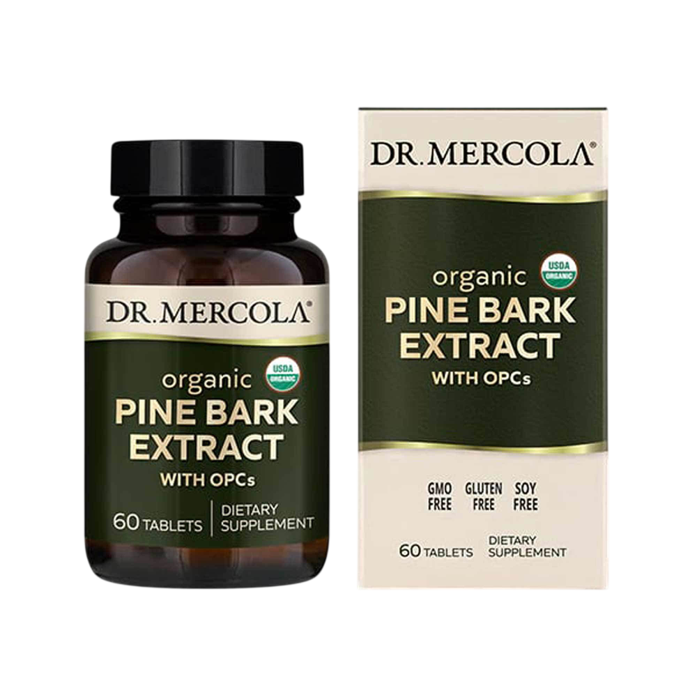 Organic Pine Bark Extract with OPCs, 60 Tablets