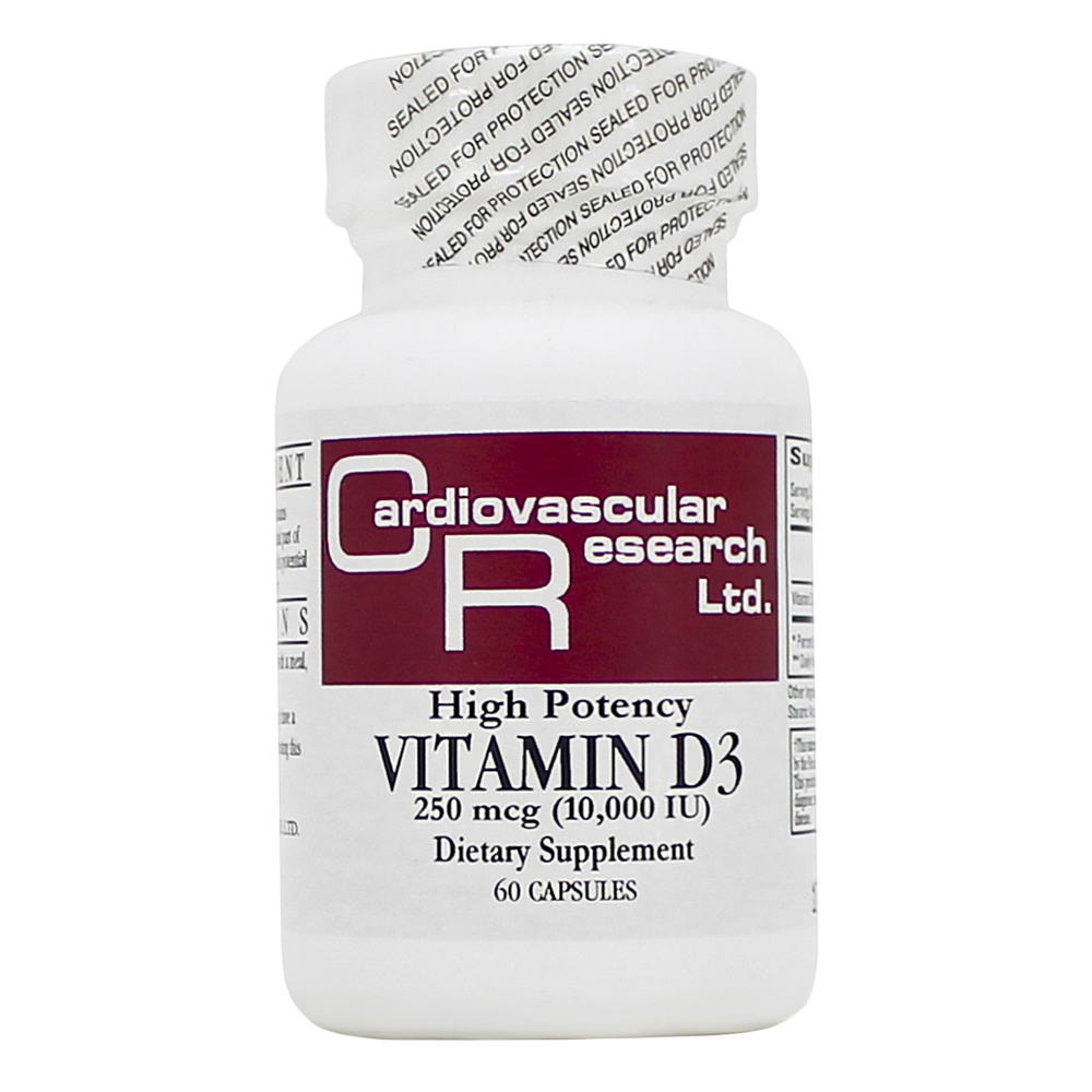 Vitamin D3 10,000iu, 60 Capsules