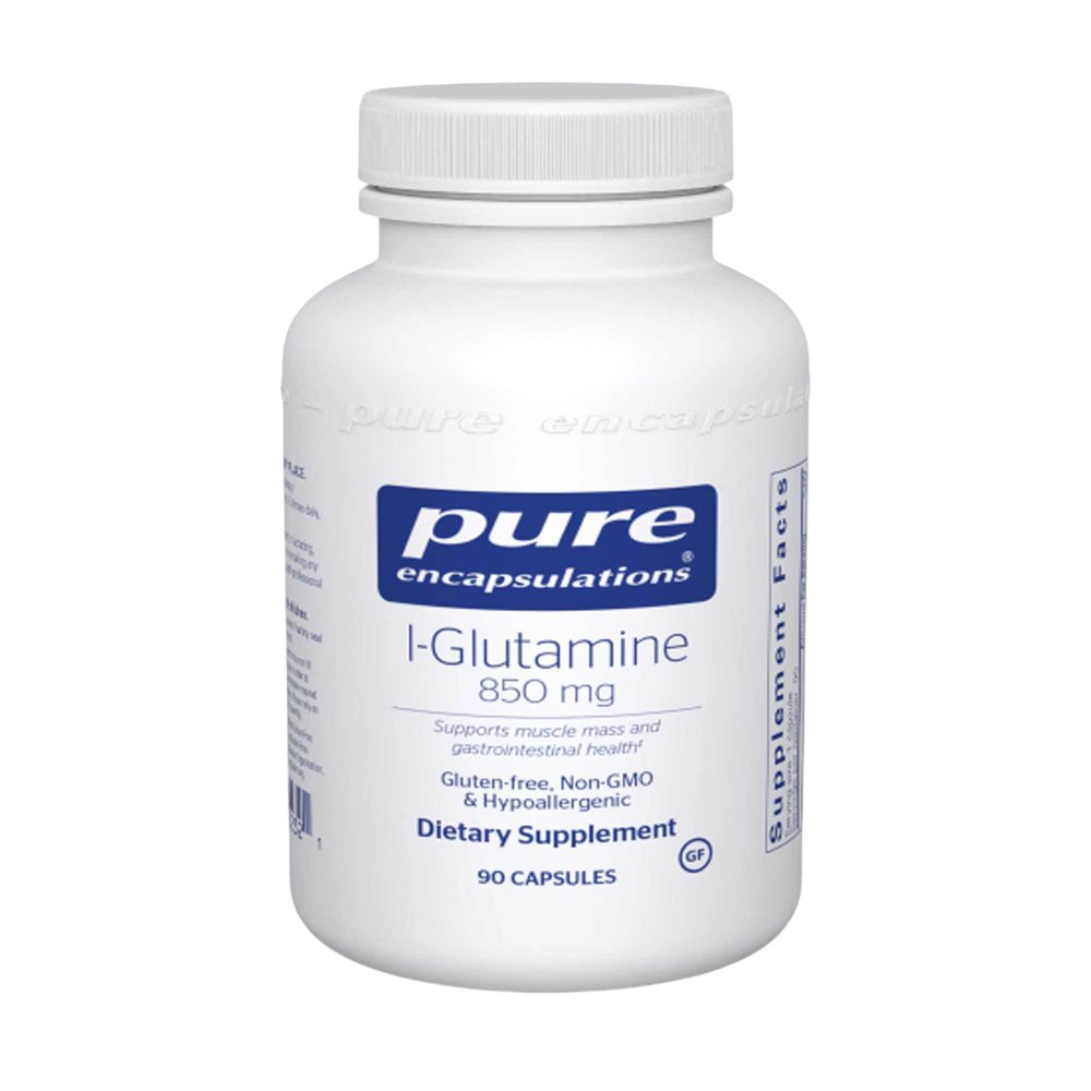 l-Glutamine 850mg, 90 Capsules , Brand_Pure Encapsulations Form_Capsules Requires Consultation Size_90 Capsules