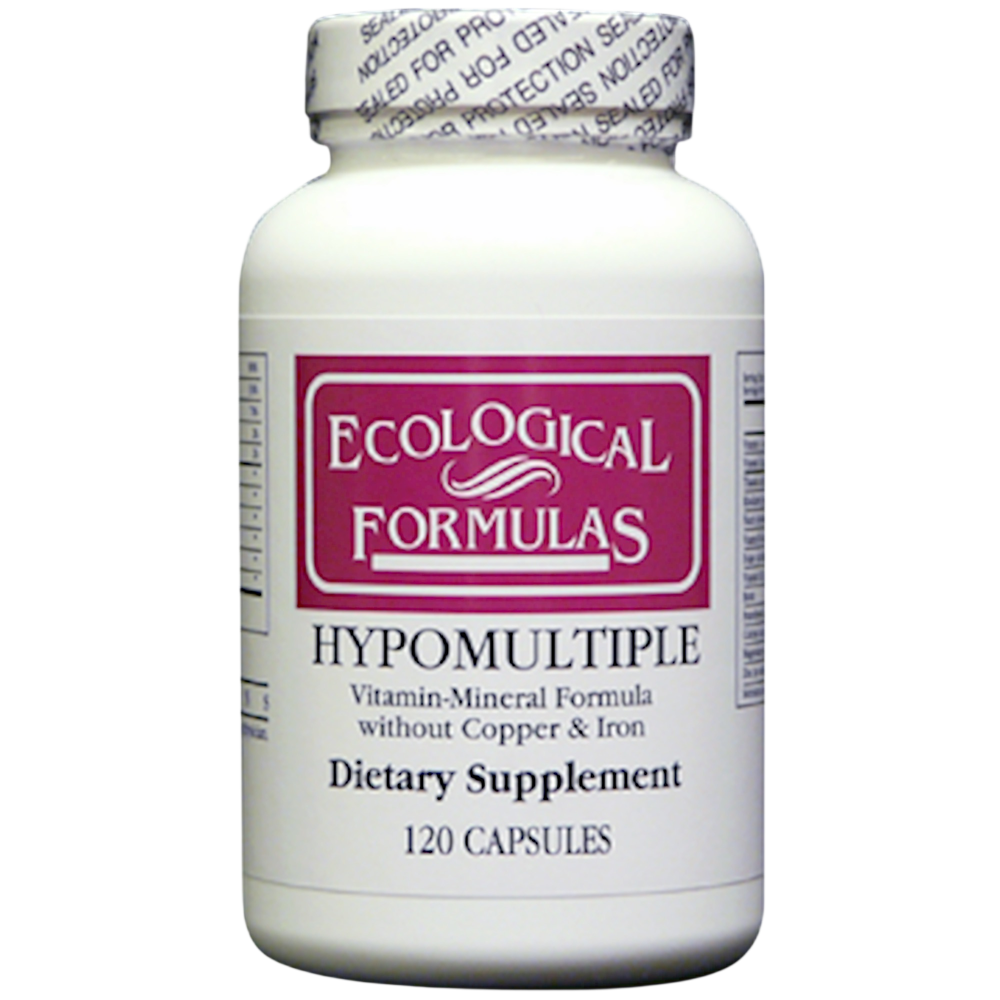 Hypomultiple w/o fe and cu, 120 Capsules