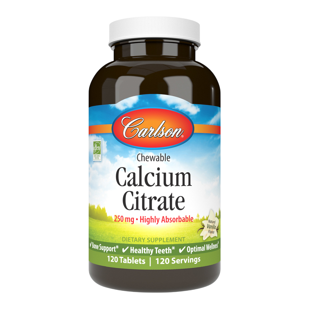 Chewable Calcium Citrate, 120 Tablets