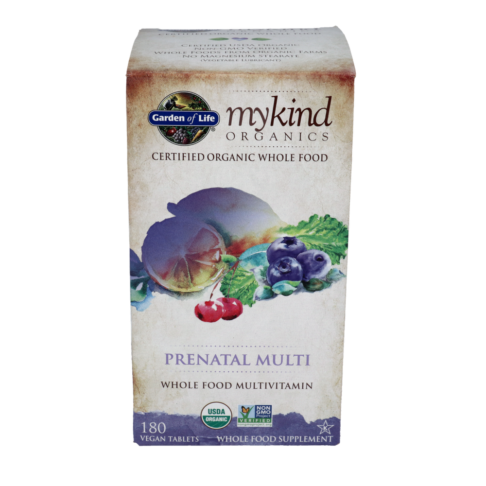 mykind Organics Prenatal Multi, 180 Vegan Tablets