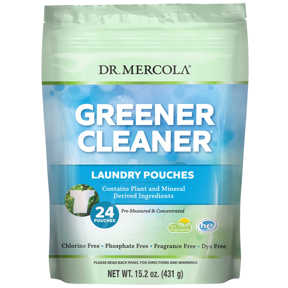 Greener Cleaner® Laundry Pouches, 24 Pouches