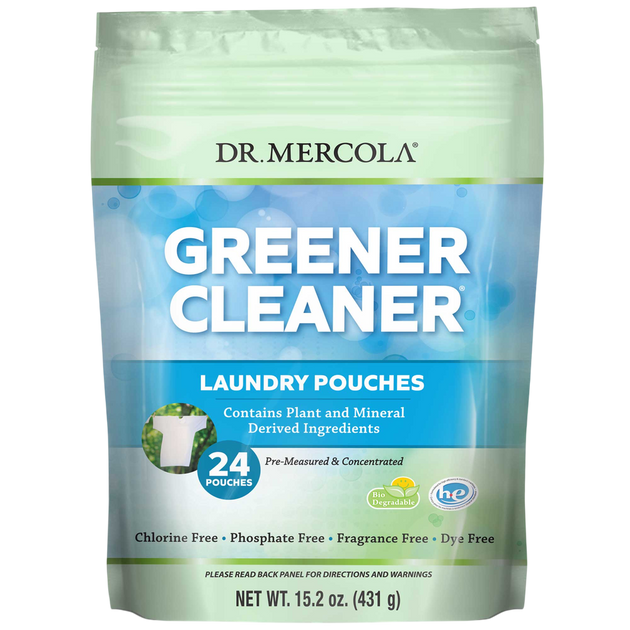 Greener Cleaner® Laundry Pouches, 24 Pouches