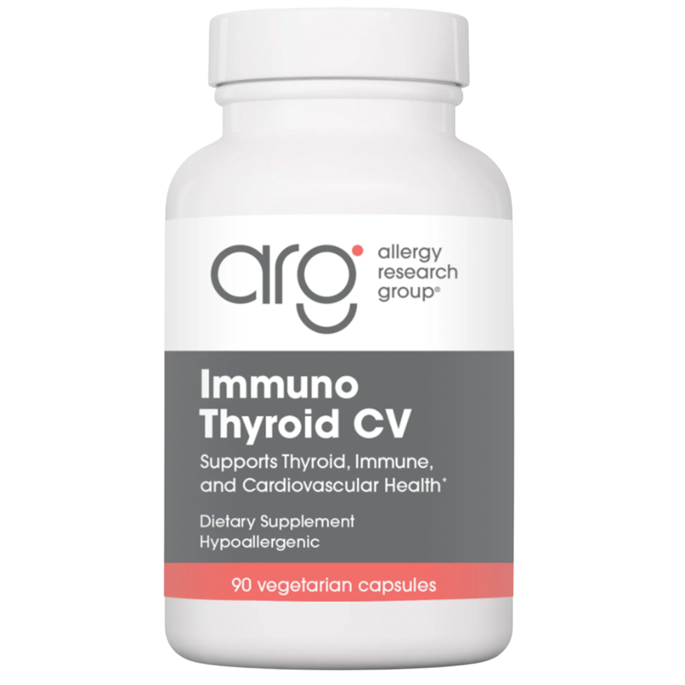 Allergy Research Group Immuno Thyroid CV - front of bottle
