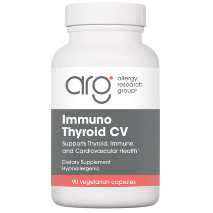 Allergy Research Group Immuno Thyroid CV - front of bottle