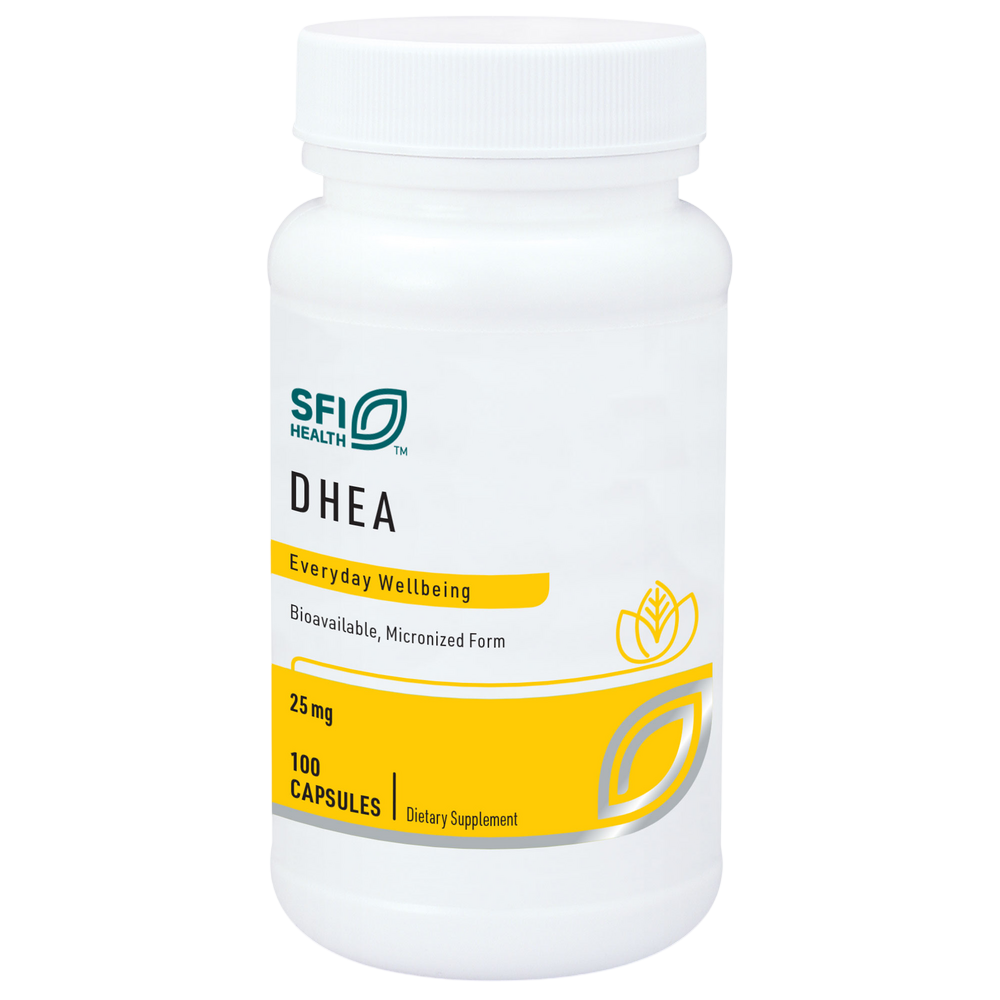 DHEA 25mg, 100 Capsules