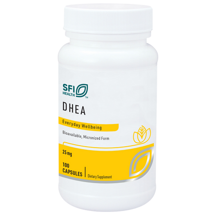 DHEA 25mg, 100 Capsules