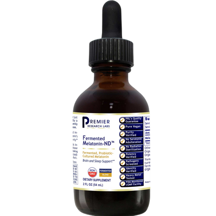 Fermented Melatonin-ND™, 54 Milliliters , Brand_Premier Research Labs Form_Liquid liquid Requires Consultation Size_54 Milliliters