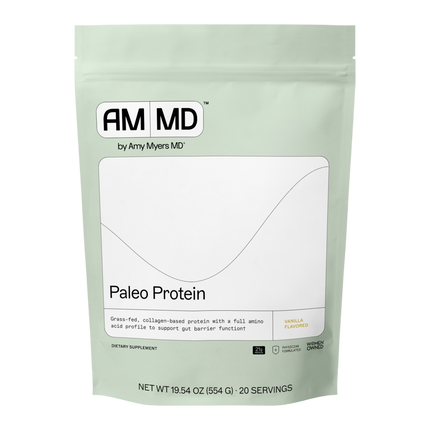 Amy Myers MD Paleo Protein Vanilla Bean - front