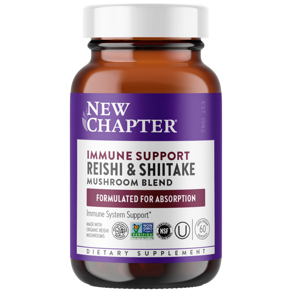 Immune Support Reishi & Shiitake, 60 capsules